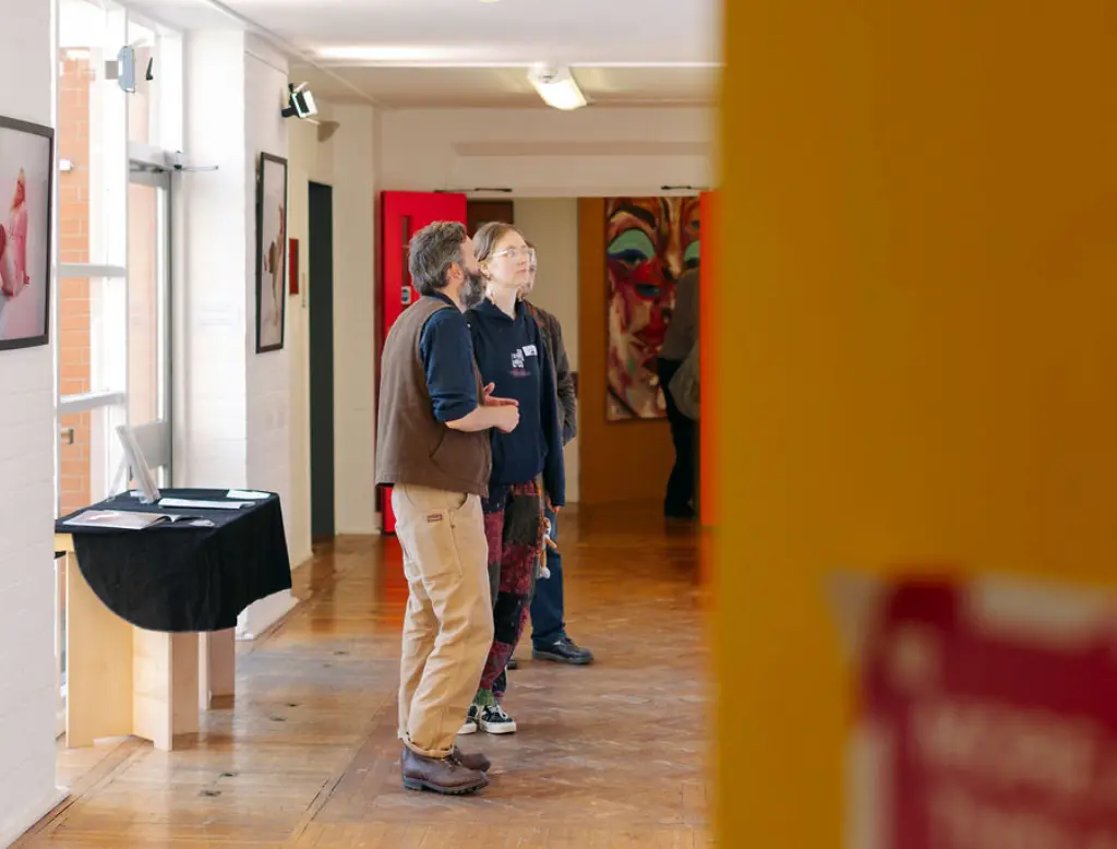 UG course leader on a campus tour