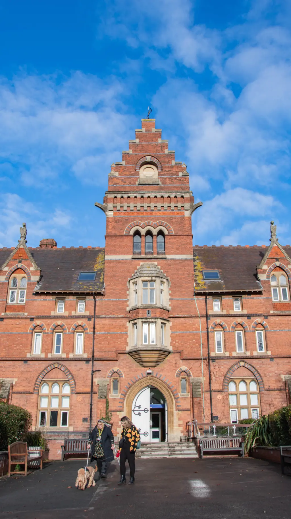 College Road Campus, Main Building front on