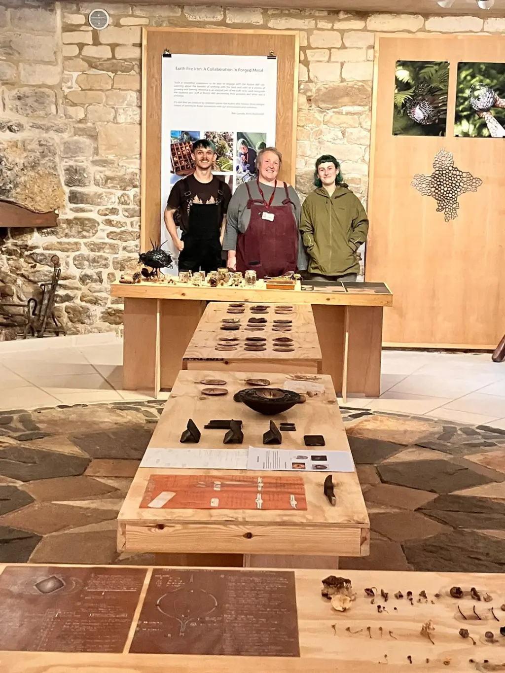 collaboration in forge metal artist