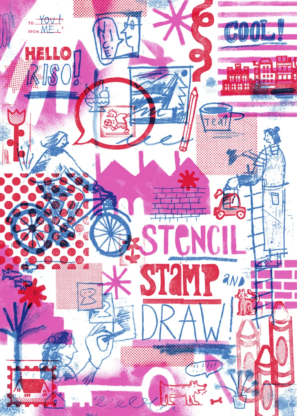 Hereford College of Arts | 'Hello Riso' - Beth Izatt's new book…